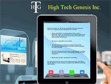 Tablet Screenshot of hightechgenesis.com